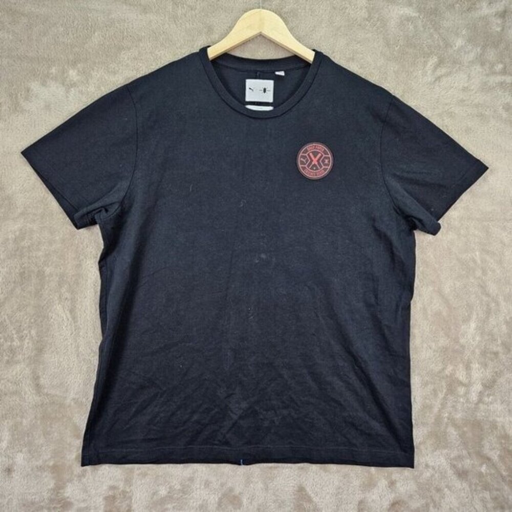 Daily Paper Cricket Team T-shirt Double Sided Men's Size XXL 2XL Black Outdoor